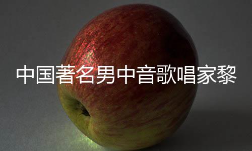 黎信黎信音歌中国著名男中平介世 绍唱家昌去昌生