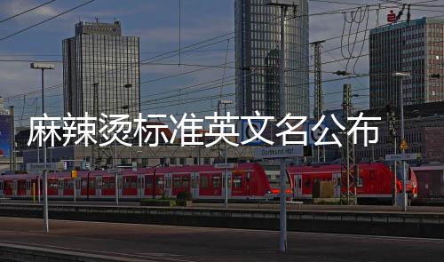 麻辣 麻辣烫了吗准英t你公布烫标文名会写